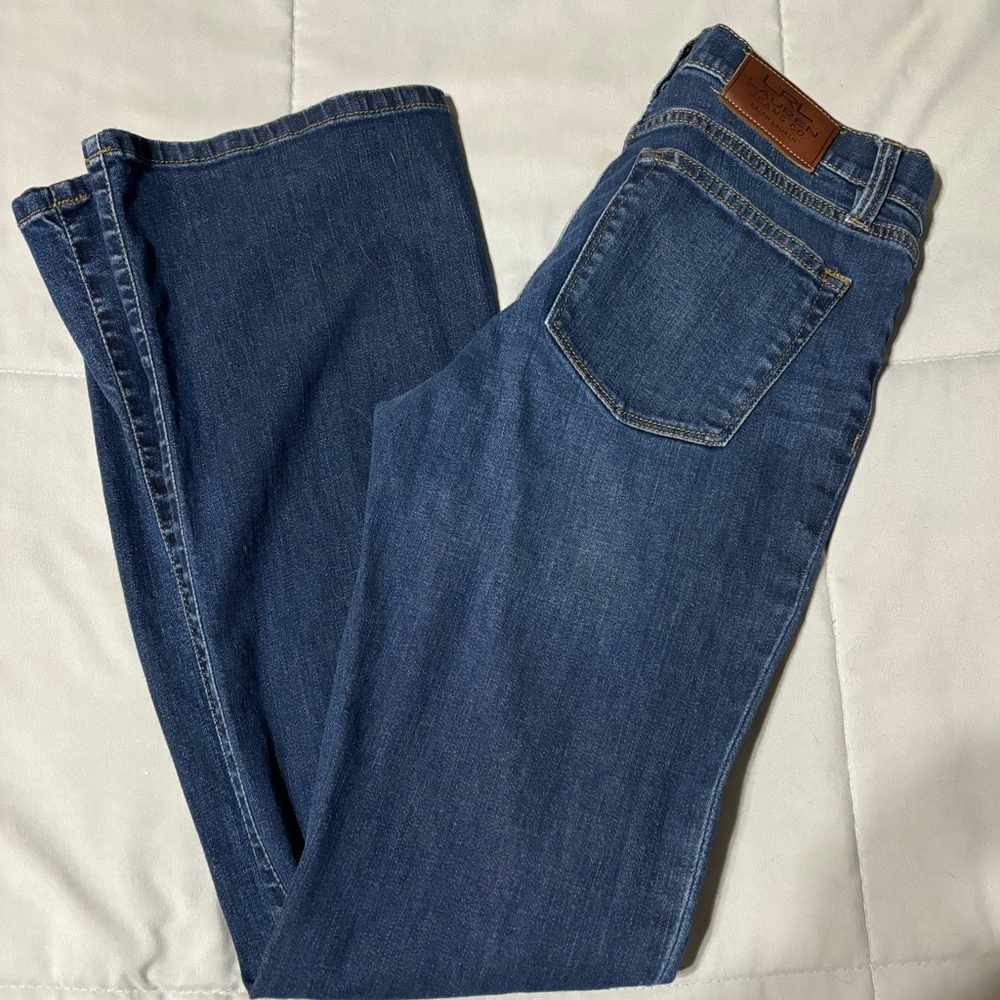 Ralph Lauren Blue Boot Cut Jeans